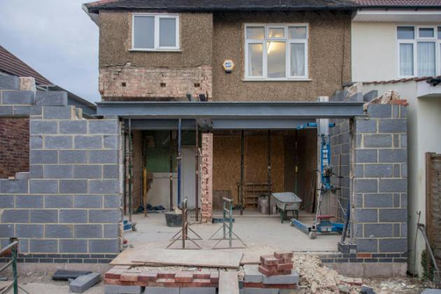 Can you build a house extension in winter?